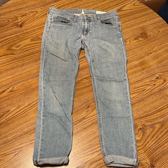 rag & bone Denim - Rag & Bone Dre Capri Blue Jeans